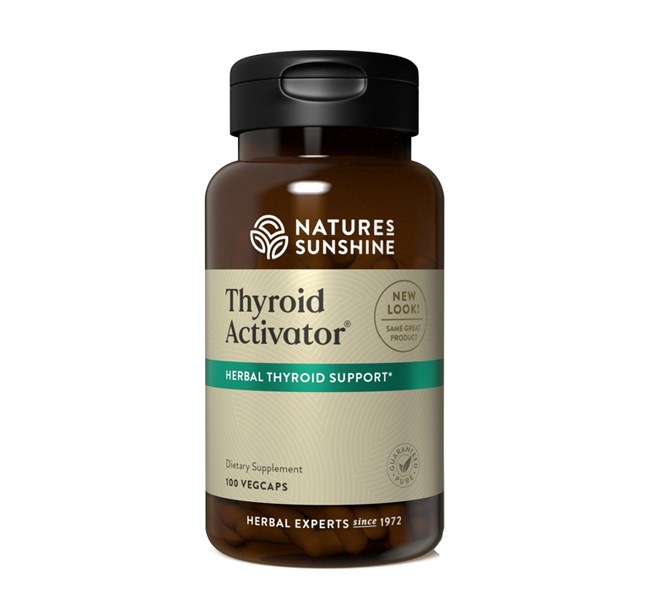 Natures Sunshine Thyroid Activator 100 Capsules